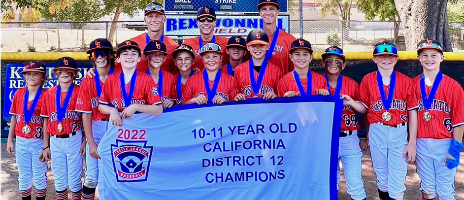 11u District Champions